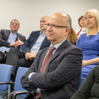 Dekaan Margus Lember külastas Kuressaare Haiglat