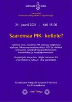 Loengusari "Kuressaare Haigla kohtub kogukonnaga" 21 juunil kell 15:00